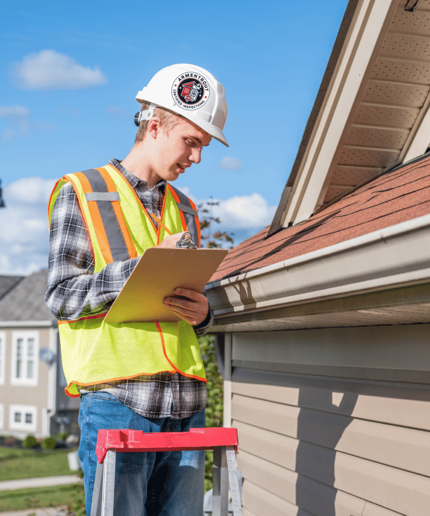roof inspection - armentrout certified home inspector